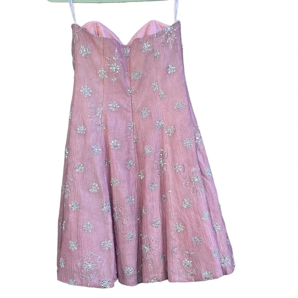 SHOSHANNA STRAPLESS BEADED DRESS - Picture 2 of 5